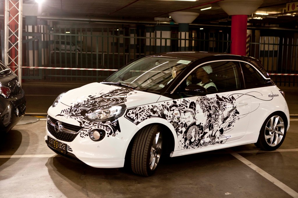 Vinyl used on Adam is from a local Cape Town Artist