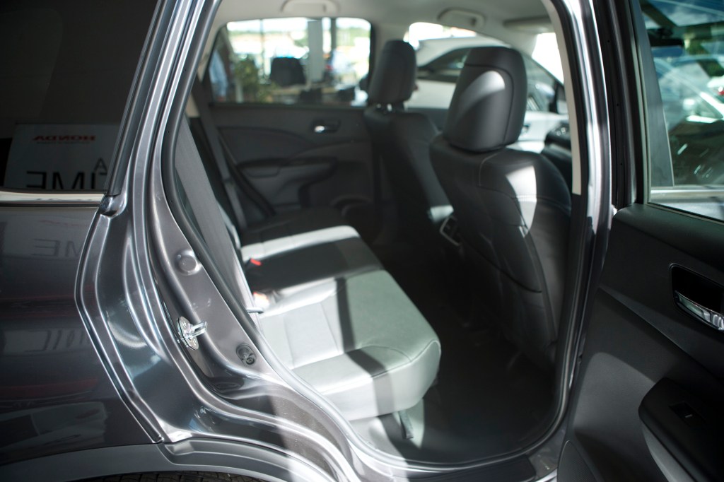 Easy to enter door - and amazing rear legroom