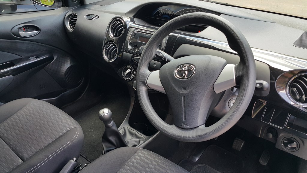 Easy to read, simple interior