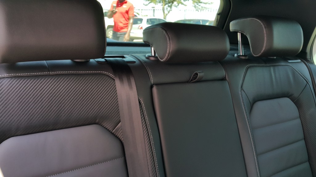 Back Seats - Even the seats look fast here....